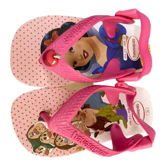 Havaianas Snow White Disney toddler baby size 6C - Picture 7 of 7